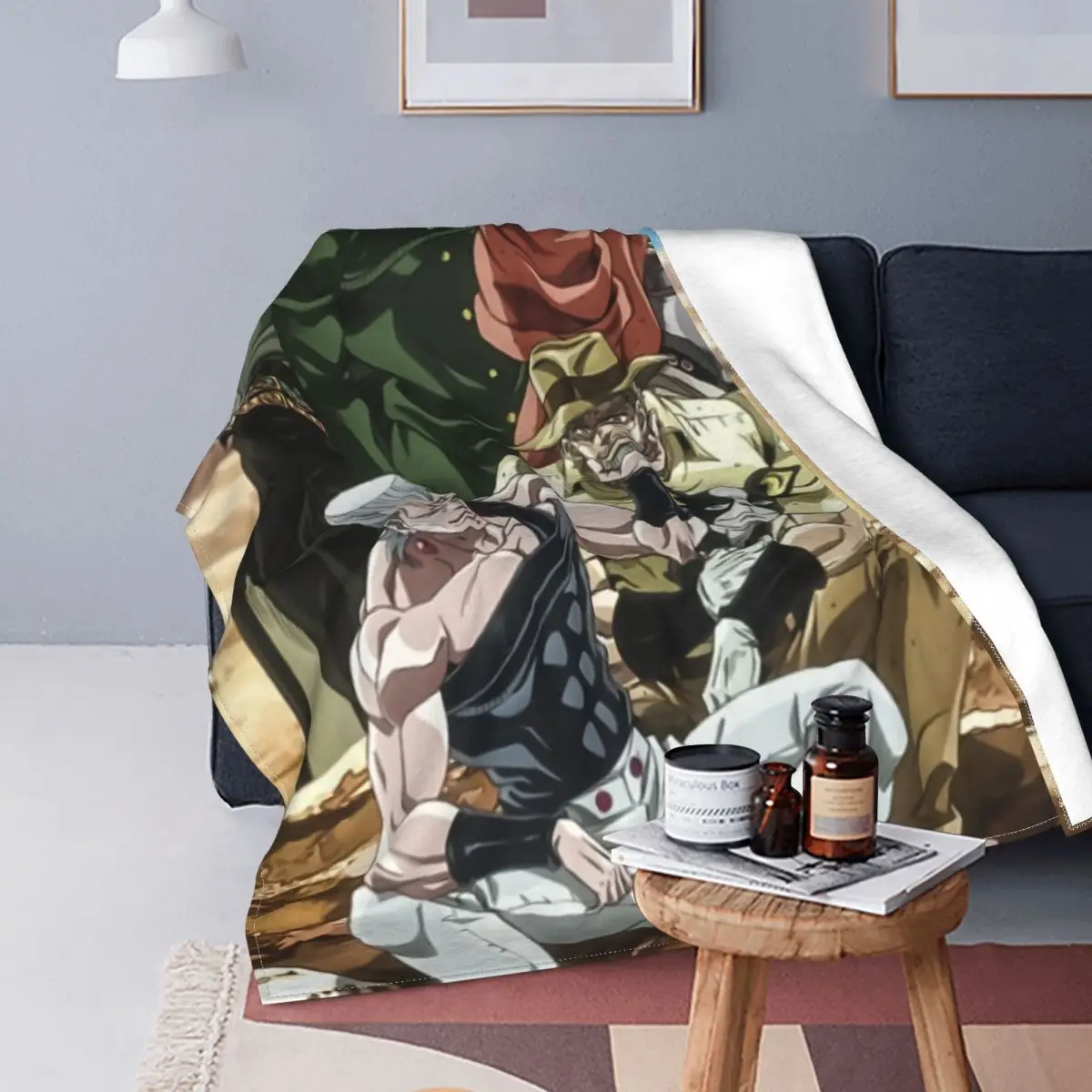 Всесезонное одеяло из кораллового флиса Explore JoJo Bizarre Adventure, японское аниме, мягкое покрывало для дома, путешествий, постельное белье
Всесезонное одеяло из кораллового флиса Explore JoJo Bizarre Adventure, японское аниме, мягкое покрывало для дома, путешествий, постельное белье