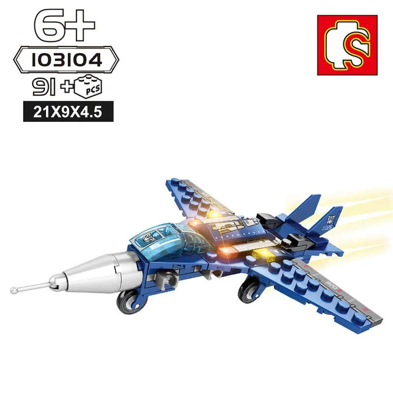 SEMBO 733pcs 6 in1 Transformation Robot Building Block Military Tank Helicopter Boat War War Chariot Army Creator Bricks Gift
SEMBO 733pcs 6 in1 Transformation Robot Building Block Military Tank Helicopter Boat War War Chariot Army Creator Bricks Gift