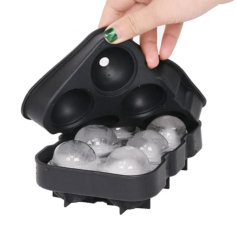 Silicone 6 Grid Ice Ball Maker Cube Trays Whiskey Ice Mould For Kitchen Party Bar Simple Homemade Ice Cream Molds Container
Silicone 6 Grid Ice Ball Maker Cube Trays Whiskey Ice Mould For Kitchen Party Bar Simple Homemade Ice Cream Molds Container