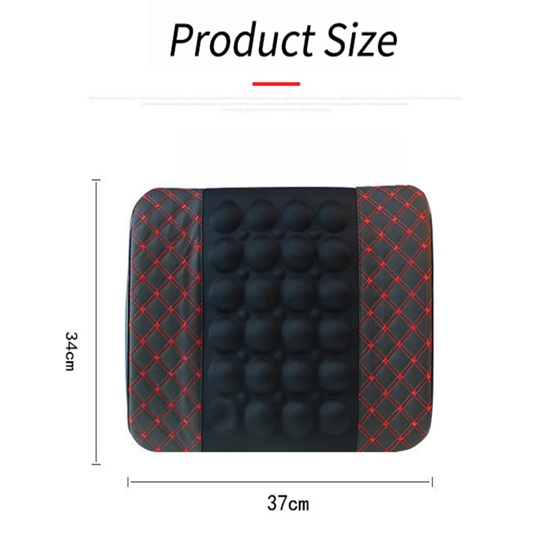 Summer Car Electric Massage Lumbar Cushion Universal Seat Cushion Supplies Office Back Cushion Breathable To Relieve Fatigue
Summer Car Electric Massage Lumbar Cushion Universal Seat Cushion Supplies Office Back Cushion Breathable To Relieve Fatigue