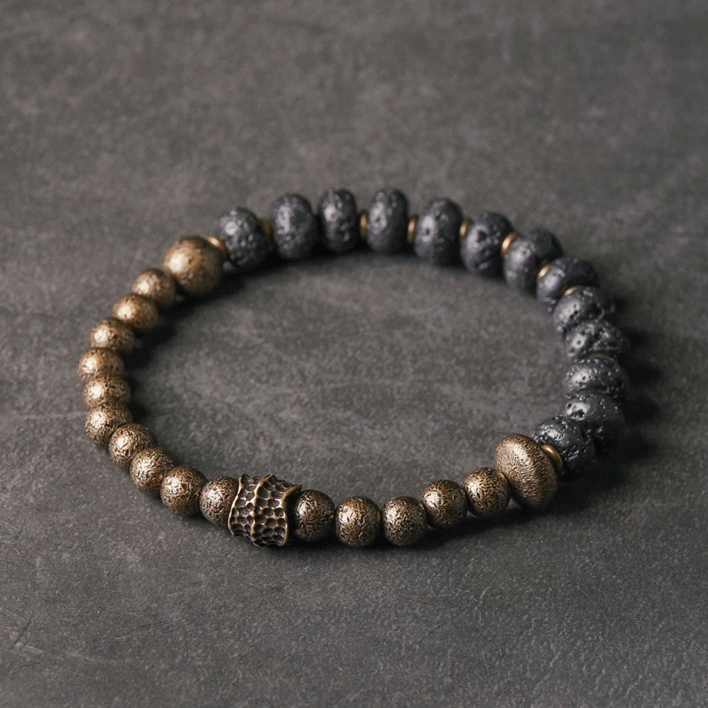 Black Lava Stone Oxidized Copper Bracelet Rustic Hand Forged Rock Street Natural Style Bangle Wrist Jewelry Anniversary Gift
Black Lava Stone Oxidized Copper Bracelet Rustic Hand Forged Rock Street Natural Style Bangle Wrist Jewelry Anniversary Gift