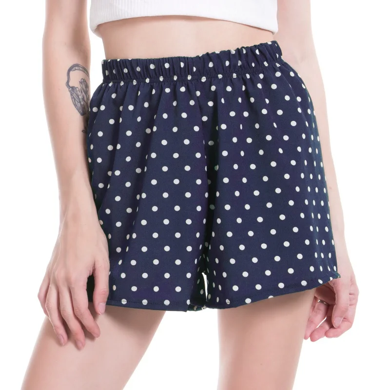 2020 New Dot Prints Shorts For Women Summer Loose Casual Comfortable Short Elastic Waist Wide Leg Shorts
2020 New Dot Prints Shorts For Women Summer Loose Casual Comfortable Short Elastic Waist Wide Leg Shorts