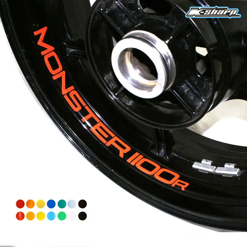 8X custom inner rim decals wheel reflective Stickers stripes For DUCATI MONSTER 1100R
8X custom inner rim decals wheel reflective Stickers stripes For DUCATI MONSTER 1100R