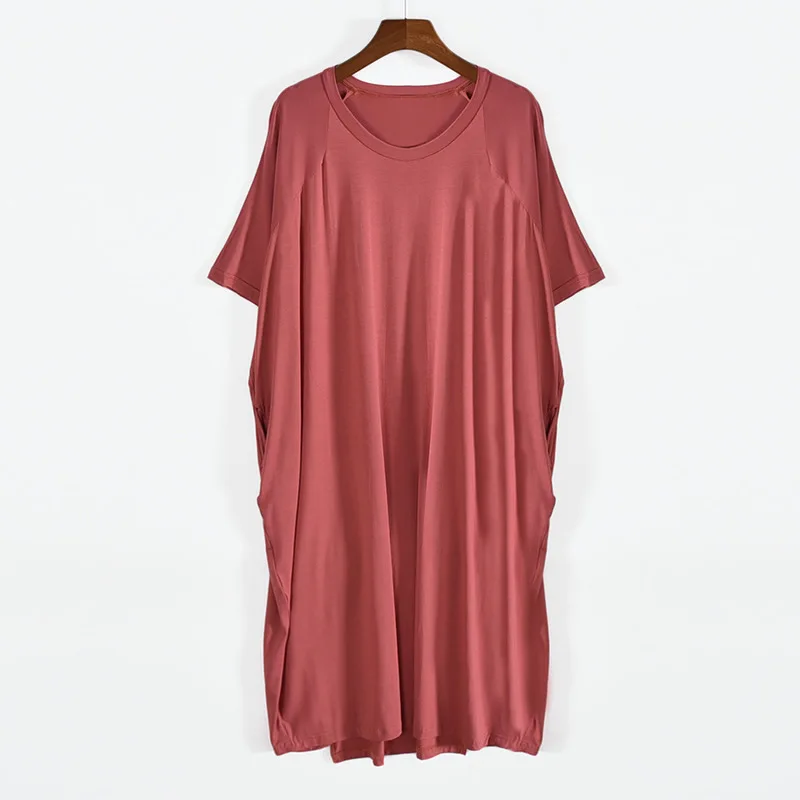 Casual Summer Nightgowns Women Short Sleeve Night Dress Modal Sleepwear Korean Style Women's Pyjamas Home Clothes
Casual Summer Nightgowns Women Short Sleeve Night Dress Modal Sleepwear Korean Style Women's Pyjamas Home Clothes