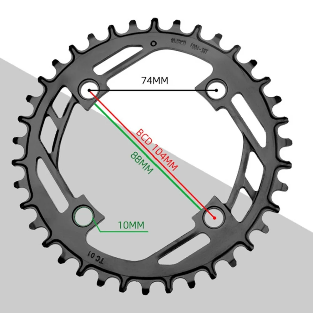 32/34/36/38/40T Chainring MTB Bicycle Bike Narrow Wide Chainwheel Direct Mount Steel 104BCD Positive Negative Tooth Single Disc
32/34/36/38/40T Chainring MTB Bicycle Bike Narrow Wide Chainwheel Direct Mount Steel 104BCD Positive Negative Tooth Single Disc