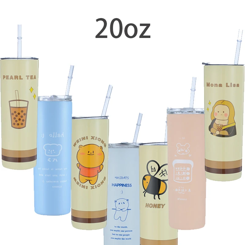 20oz straight cup cartoon milk tea vacuum flask stainless steel cup straw cup with drink reusable cup straws reusable with lid
20oz straight cup cartoon milk tea vacuum flask stainless steel cup straw cup with drink reusable cup straws reusable with lid