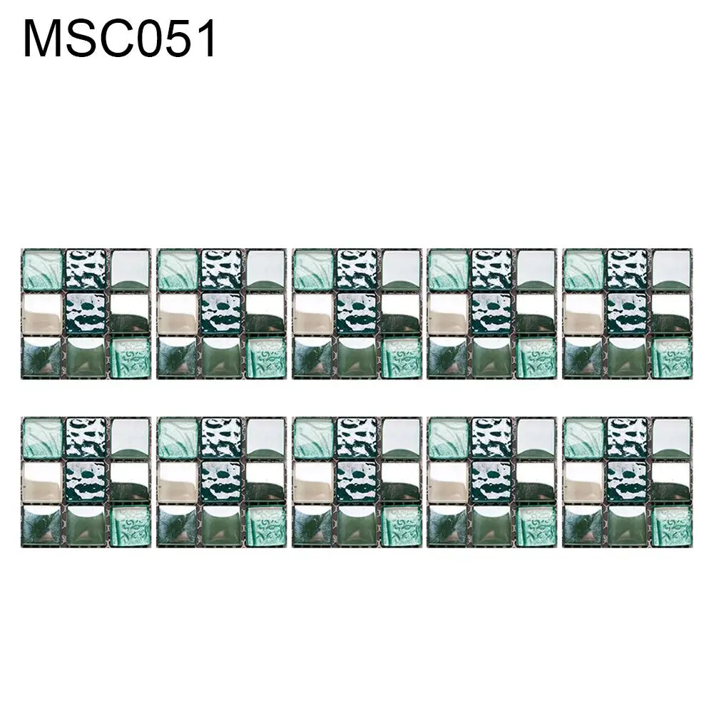 HOT SALES !!! 10Pcs Waterproof Mosaic Tile Wall Sticker Kitchen Dining Room Bathroom DIY Decor
HOT SALES !!! 10Pcs Waterproof Mosaic Tile Wall Sticker Kitchen Dining Room Bathroom DIY Decor