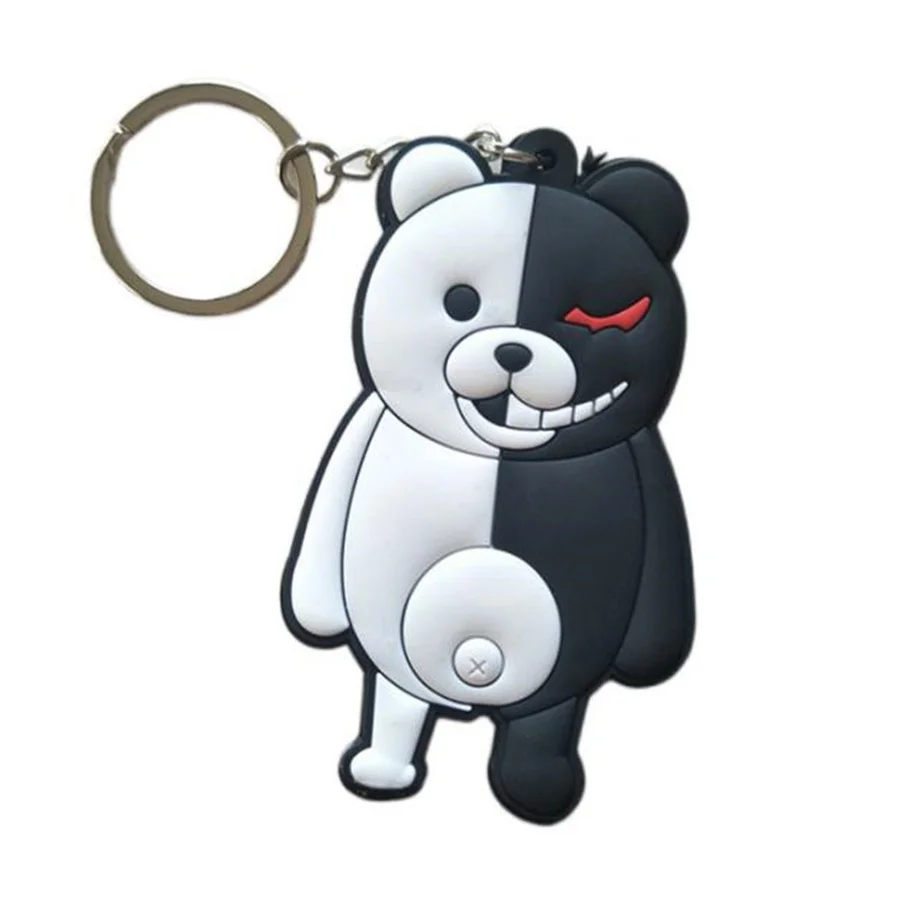 Anime Danganronpa Monokuma Keychain Double Sided PVC Soft Glue Figure Keychain Keyring Cartoon Key Chain Jewelry Cosplay Prop
Anime Danganronpa Monokuma Keychain Double Sided PVC Soft Glue Figure Keychain Keyring Cartoon Key Chain Jewelry Cosplay Prop