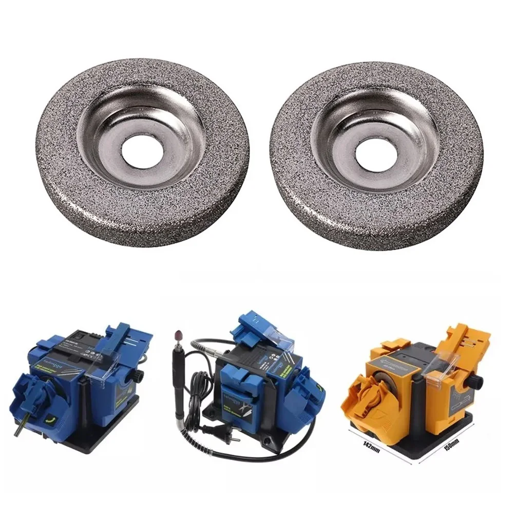 2pcs 50mm 180# Diamond Grinding Wheel Circle Disc Electric Multifunctional Sharpener Small Side Grinding Machine Woodworking
2pcs 50mm 180# Diamond Grinding Wheel Circle Disc Electric Multifunctional Sharpener Small Side Grinding Machine Woodworking