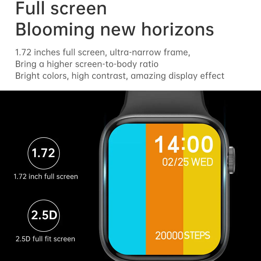 Xiaomi Mijia New Smart Watch Bluetooth Call 1.72 Full Screen Bluetooth Music Smart Bracelet Male Huawei Ios Smart Watch Lady
Xiaomi Mijia New Smart Watch Bluetooth Call 1.72 Full Screen Bluetooth Music Smart Bracelet Male Huawei Ios Smart Watch Lady