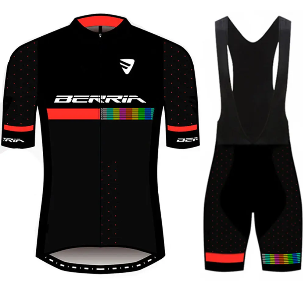 Berria Cycling Jersey Maillot Ciclismo Hombre Men Summer Bicycle Clothing Suit Short Sleeve Jersey Bike Bib Culotte Sets Full
Berria Cycling Jersey Maillot Ciclismo Hombre Men Summer Bicycle Clothing Suit Short Sleeve Jersey Bike Bib Culotte Sets Full