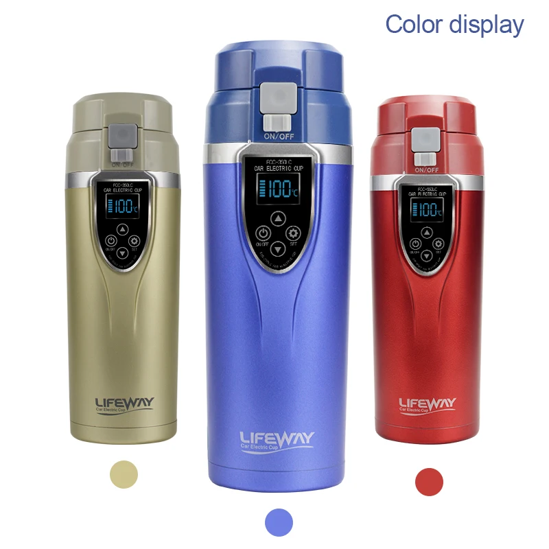 Термос для автомобиля 350 мл 12 В/24 В|thermos thermos|thermo electricthermos 350ml |