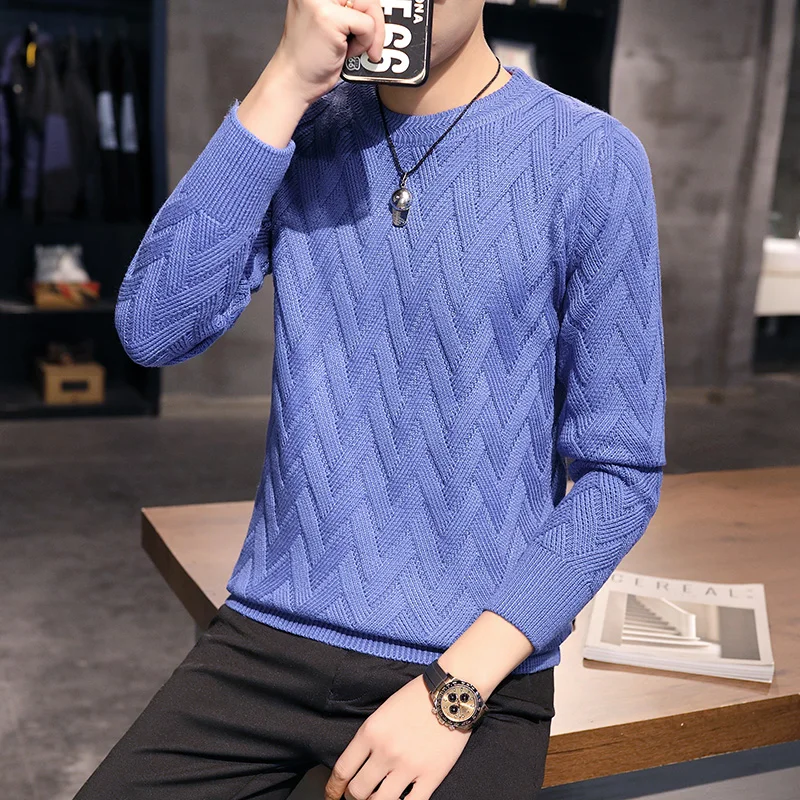 2020 New Mens Warm Sweater Long Sleeve Pullovers Sweaters O-neck Casual Men Sweater Yops
2020 New Mens Warm Sweater Long Sleeve Pullovers Sweaters O-neck Casual Men Sweater Yops