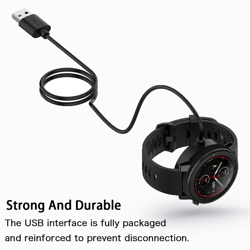 USB Magnetic Charger Cable Cradle Fast Charging Dock Portable Power For Huami Amzfit Stratos 3 Stratos3 A1928 Smart Watch
USB Magnetic Charger Cable Cradle Fast Charging Dock Portable Power For Huami Amzfit Stratos 3 Stratos3 A1928 Smart Watch
