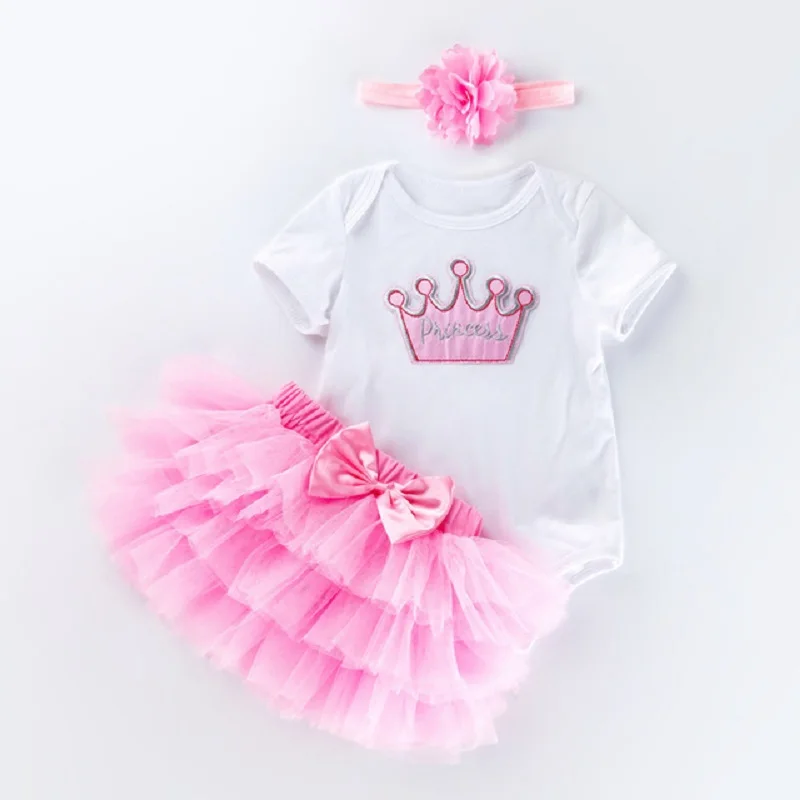 Платье принцессы для девочек в возрасте 1 года платье маленьких на день рождения