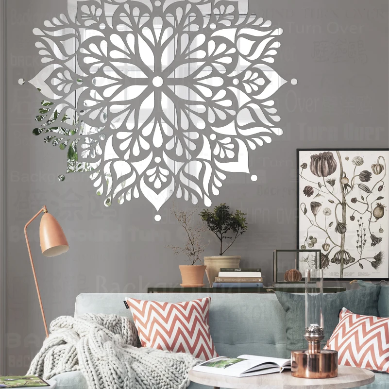 Mirrror Decorations Sticker New Year Home Decoration Accessory For Wall Decor Mandala Flourish Ethnic Flower Round Circle R293
Mirrror Decorations Sticker New Year Home Decoration Accessory For Wall Decor Mandala Flourish Ethnic Flower Round Circle R293