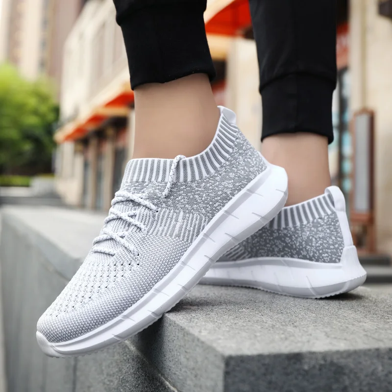 Casual Shoes for Men Shoes Mesh Breathable Sock Shoes Tenis Masculino Adulto zapatillas hombre Lace up Flat Shoes Mens Sneakers 
Casual Shoes for Men Shoes Mesh Breathable Sock Shoes Tenis Masculino Adulto zapatillas hombre Lace up Flat Shoes Mens Sneakers