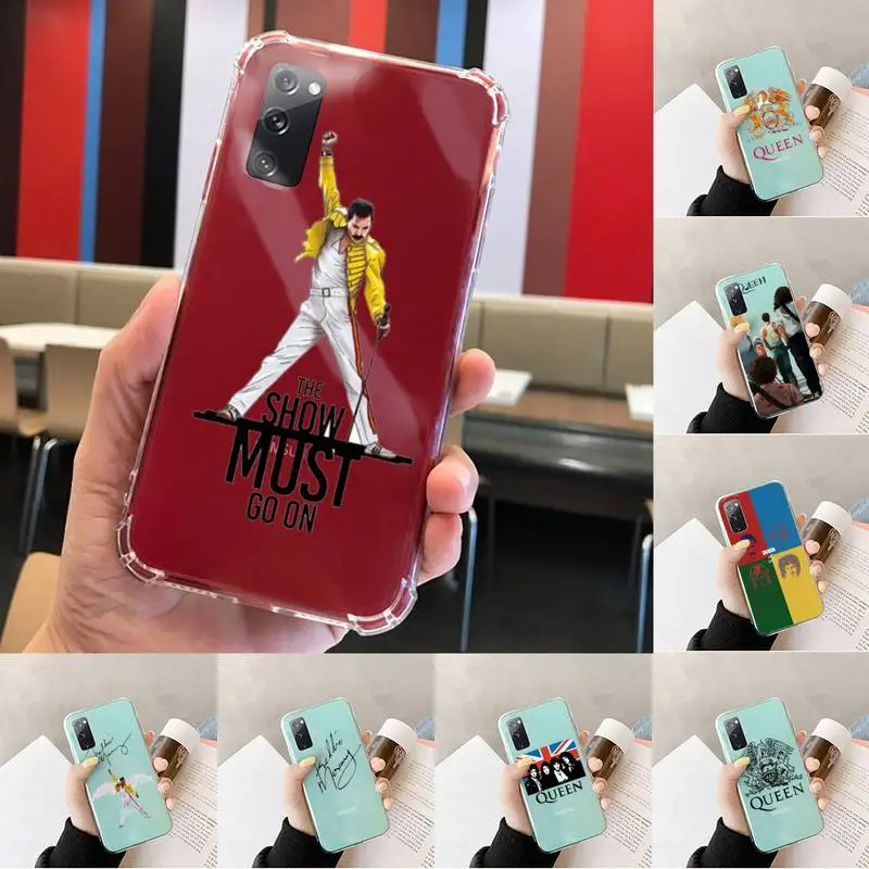 Rock singer Freddie Mercury Queen Phone Case Transparent For Samsung S 10 9 20 11 7 8 21 6 P Edge PLUS ULTRA 4G 5G
Rock singer Freddie Mercury Queen Phone Case Transparent For Samsung S 10 9 20 11 7 8 21 6 P Edge PLUS ULTRA 4G 5G