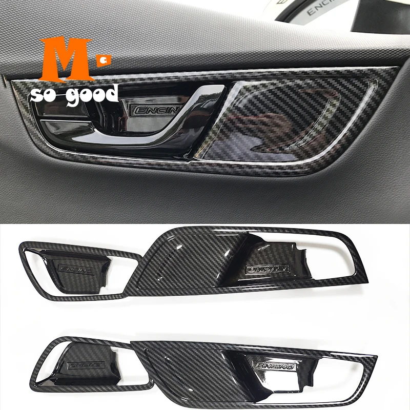 2018 2019 Car Inner Door Bowl Protector Frame Cover ABS Matte Carbon Fibre Trim Shell Car Styling 4pcs for Hyundai Kona Encino
2018 2019 Car Inner Door Bowl Protector Frame Cover ABS Matte Carbon Fibre Trim Shell Car Styling 4pcs for Hyundai Kona Encino