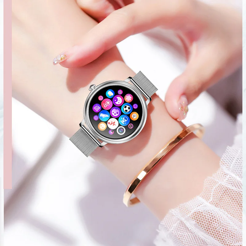 Smart Watch Women Full Touch Screen Heart Rate Smartwatch Blood Pressure Monitor Call Reminder New Sport Watches Supports Phone
Smart Watch Women Full Touch Screen Heart Rate Smartwatch Blood Pressure Monitor Call Reminder New Sport Watches Supports Phone