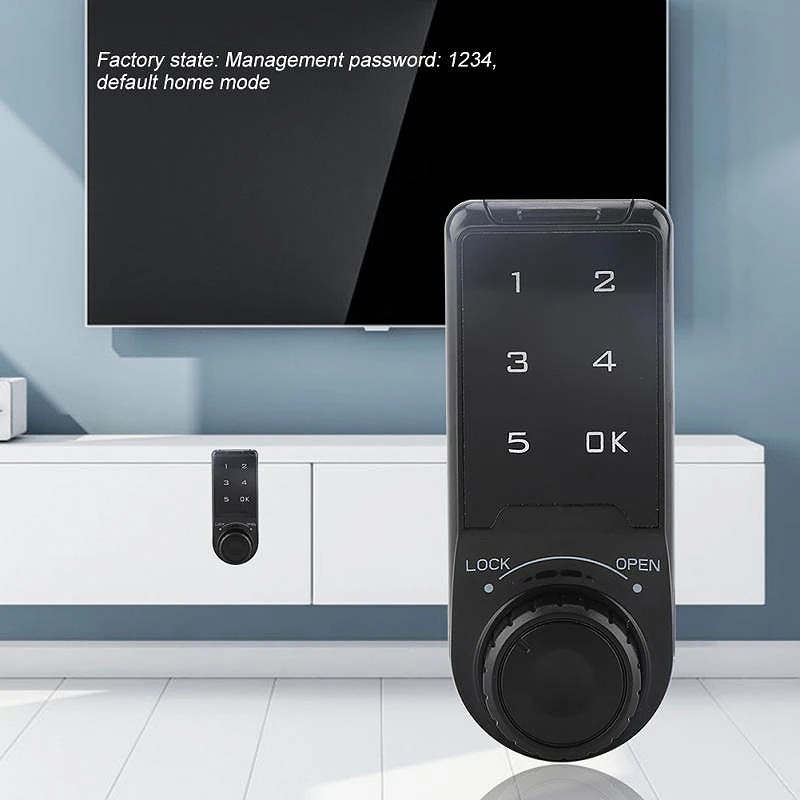 Electronic Cabinet Lock Press Keypad Password Access Lock Digital Security Cabinet Coded Locker For Access Control System
Electronic Cabinet Lock Press Keypad Password Access Lock Digital Security Cabinet Coded Locker For Access Control System