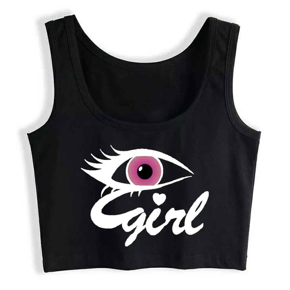 Crop Top Pink Eye With A Heart Egirl Design Humor White Cotton Womens Tops blusas mujer de moda 2021 verano Gym Tank Top Women
Crop Top Pink Eye With A Heart Egirl Design Humor White Cotton Womens Tops blusas mujer de moda 2021 verano Gym Tank Top Women