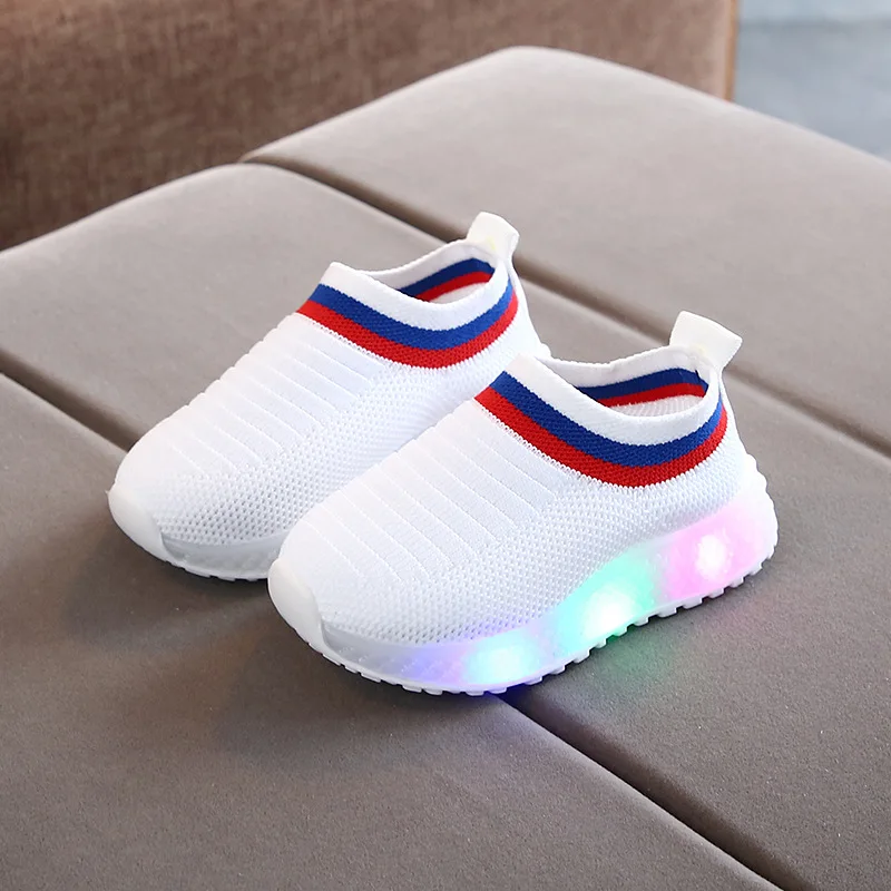 Bobora Children Baby Boy Girl Shoes LED Light Luminous Fashion Sport Sneakers Casual Walkers Shoe
Bobora Children Baby Boy Girl Shoes LED Light Luminous Fashion Sport Sneakers Casual Walkers Shoe