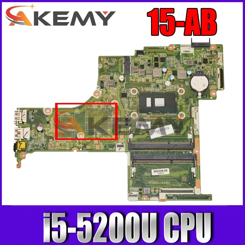 For HP 15-AB laptop motherboard 809041-501 809041-601 With SR23Y I5-5200U DAX12AMB6D0 Motherboard 100% Tested Fast Ship
For HP 15-AB laptop motherboard 809041-501 809041-601 With SR23Y I5-5200U DAX12AMB6D0 Motherboard 100% Tested Fast Ship