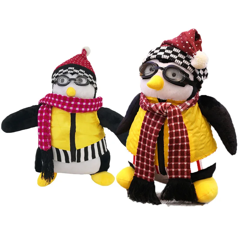 27/47 см Пингвины вокруг Друзья Плюшевые Игрушки Hugsy Peluche серьезные модные милые