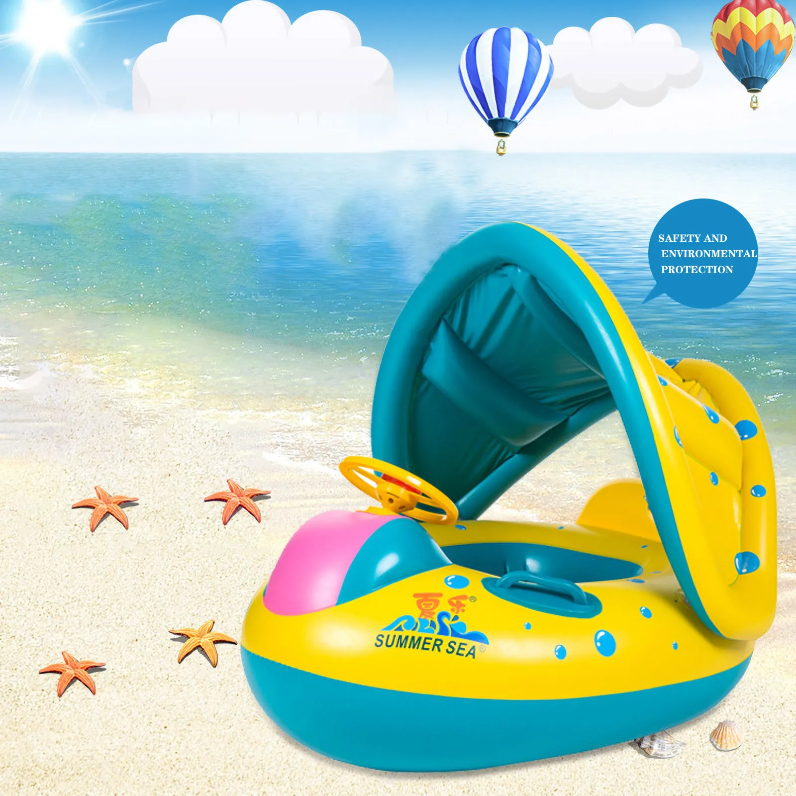 New Upgrades Baby Swimming Float Inflatable Infant Floating Kids Swim Pool Accessories Circle Bathing Summer Toys Toddler Rings 
New Upgrades Baby Swimming Float Inflatable Infant Floating Kids Swim Pool Accessories Circle Bathing Summer Toys Toddler Rings