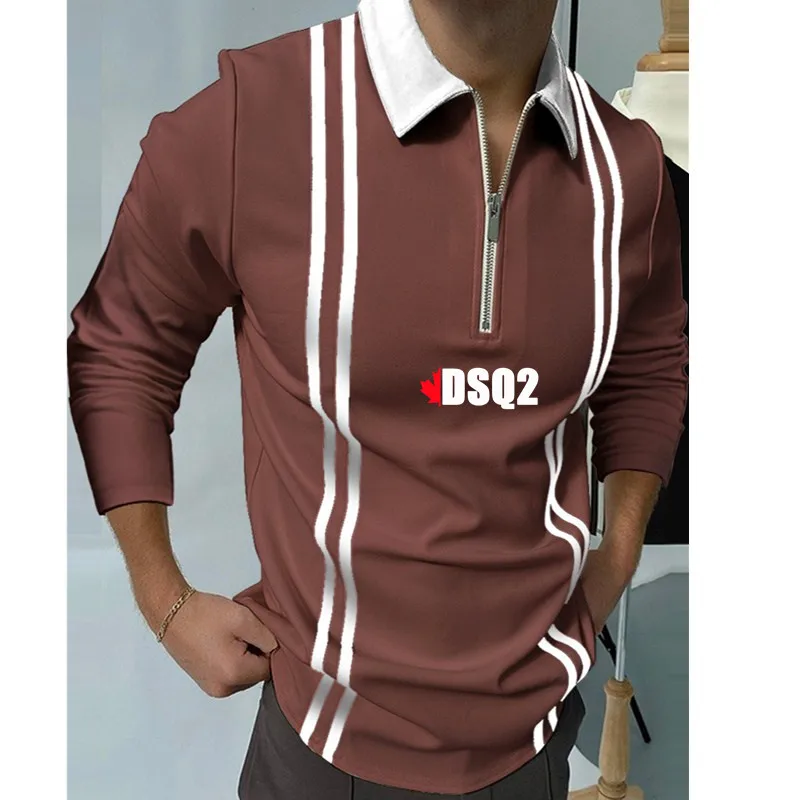 Dress Polo Shirt Collar Zipper Men European Size S-3XL Autumn Brand Men Polo Shirt Long Sleeve Casual Male Shirt T-Shirts
Dress Polo Shirt Collar Zipper Men European Size S-3XL Autumn Brand Men Polo Shirt Long Sleeve Casual Male Shirt T-Shirts