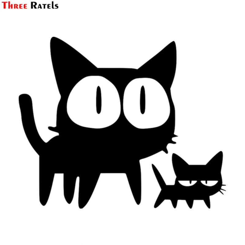 Three Ratels TZ-1970# 18x15cm Cute Cat Car Sticker Funny Stickers Styling Removable Decal
Three Ratels TZ-1970# 18x15cm Cute Cat Car Sticker Funny Stickers Styling Removable Decal