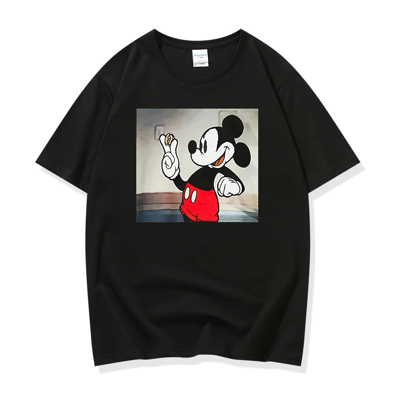 Disney 2021 Mickey T-shirt short sleeve Harajuku loose cartoon lazy wind cotton T-shirt vlentton
Disney 2021 Mickey T-shirt short sleeve Harajuku loose cartoon lazy wind cotton T-shirt vlentton
