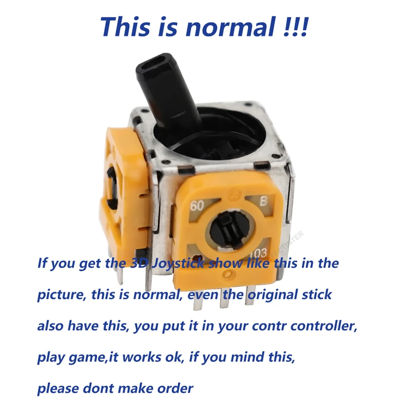 3D Analog for Sony ps4 /Pro for PS5 Controller Joystick Sensor Module Potentiometer Thumb Stick Repair Parts
3D Analog for Sony ps4 /Pro for PS5 Controller Joystick Sensor Module Potentiometer Thumb Stick Repair Parts