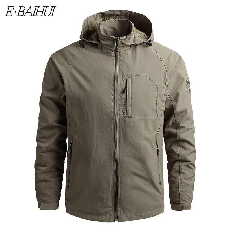 E-BAIHUI Men's Spring and Autumn Jacket Thin Section Mountaineering Jacket Quick-drying Windbreaker Outdoor Sports Jacket
E-BAIHUI Men's Spring and Autumn Jacket Thin Section Mountaineering Jacket Quick-drying Windbreaker Outdoor Sports Jacket