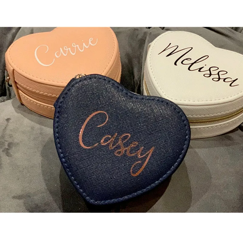 Персонализированный Чехол с сердцвечерние для подружки невесты, подарки на вечеринку, ювелирные изделия, индивидуальный чехол для BrideTravel, и...
Персонализированный Чехол с сердцвечерние для подружки невесты, подарки на вечеринку, ювелирные изделия, индивидуальный чехол для BrideTravel, и...