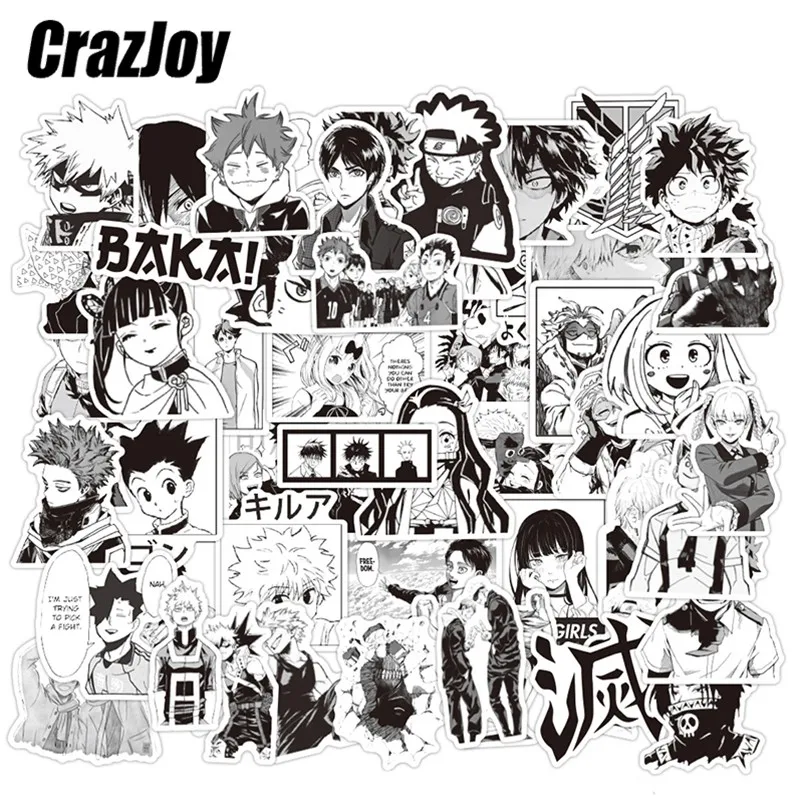 10/30/50PCS Mix Anime Demon Slayer Attack on Titan Stickers Car Graffiti Kids Toy my hero academia Phone aesthetic Sticker Decal
10/30/50PCS Mix Anime Demon Slayer Attack on Titan Stickers Car Graffiti Kids Toy my hero academia Phone aesthetic Sticker Decal