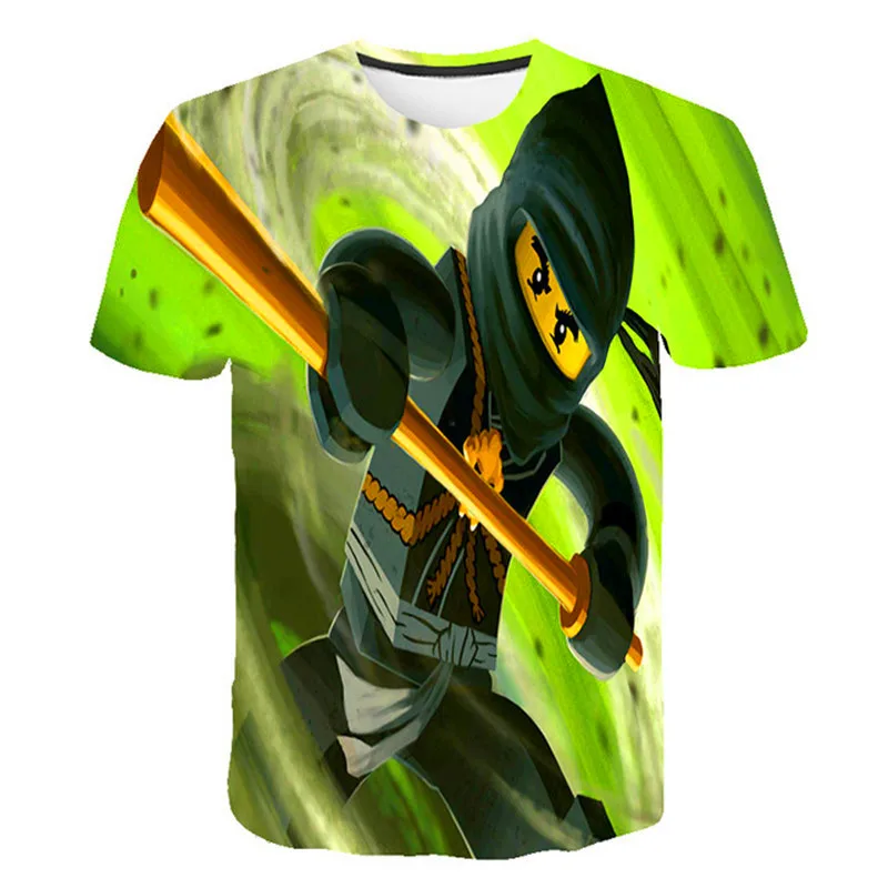 O-Neck 3D Baby Boys Legoes T Shirt Ninjago Children's Wear Summer Kids Clothes Toddler Summer Short Sleeves Anime T-Shirt 4-14T
O-Neck 3D Baby Boys Legoes T Shirt Ninjago Children's Wear Summer Kids Clothes Toddler Summer Short Sleeves Anime T-Shirt 4-14T