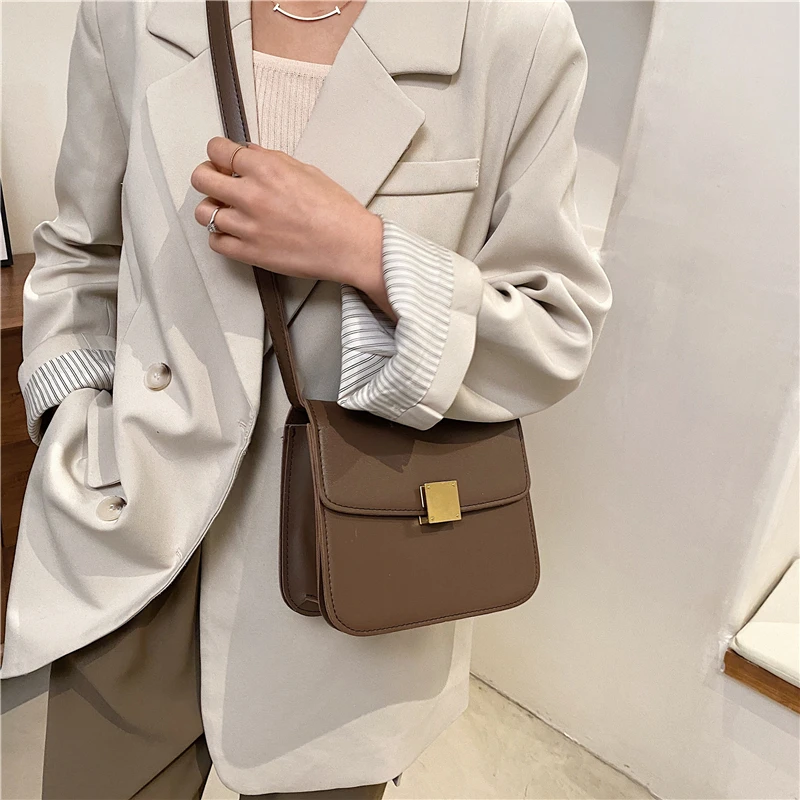 Solid Square Flap Women's Crossbody Bags Brand Fashion Design Shoulder Bag High Quality Women's 2021 Luxury Shoulder HandBag
Solid Square Flap Women's Crossbody Bags Brand Fashion Design Shoulder Bag High Quality Women's 2021 Luxury Shoulder HandBag