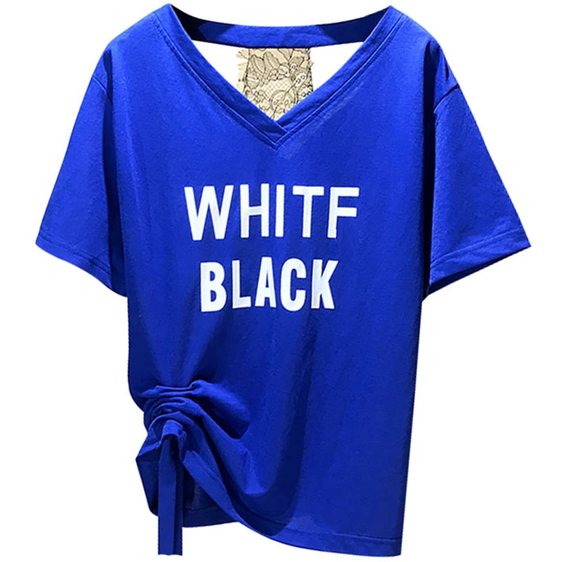 Plus Big Size 2021 Summer Autumn New Short Sleeve T-Shirts White Black Blue Fashion Casual Wear V-Neck WS007
Plus Big Size 2021 Summer Autumn New Short Sleeve T-Shirts White Black Blue Fashion Casual Wear V-Neck WS007