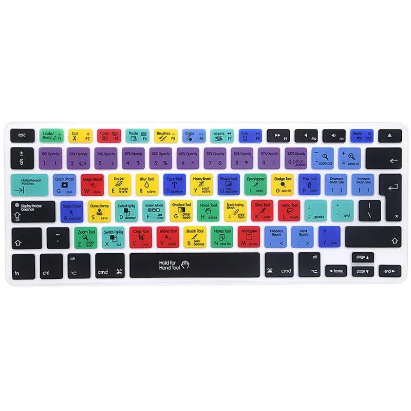 Фото Европейская версия Adobe Photoshop сочетания клавиш клавиатуры - купить