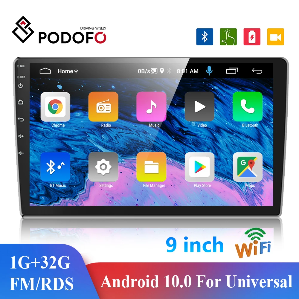 Podofo 2Din Android Car Radio GPS 9Inch Multimedia Video Player Auto Stereo Receiver For VW Nissan Hyundai Kia Toyota Audio
Podofo 2Din Android Car Radio GPS 9Inch Multimedia Video Player Auto Stereo Receiver For VW Nissan Hyundai Kia Toyota Audio