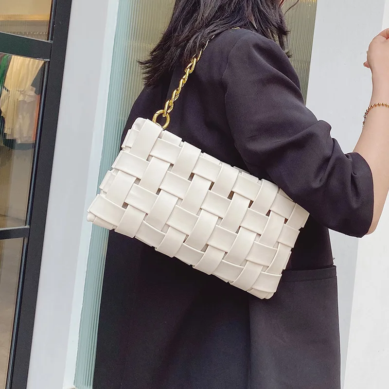 Fashion Cross Shoulder Bag Weave Small PU Leather Crossbody Bags for Women 2020 Quality Shoulder Messenger Bags and Handbags
Fashion Cross Shoulder Bag Weave Small PU Leather Crossbody Bags for Women 2020 Quality Shoulder Messenger Bags and Handbags