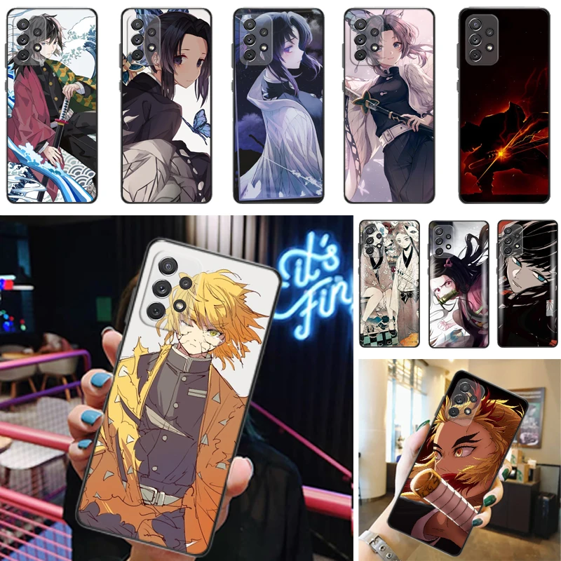 Demon Slayer Kamado Tanjirou Kimetsu No Yaiba Kamado Nezuko Agatsuma Zenitsu Phone Case For Samsung Galaxy A52 4G 5G A72 Coque
Demon Slayer Kamado Tanjirou Kimetsu No Yaiba Kamado Nezuko Agatsuma Zenitsu Phone Case For Samsung Galaxy A52 4G 5G A72 Coque