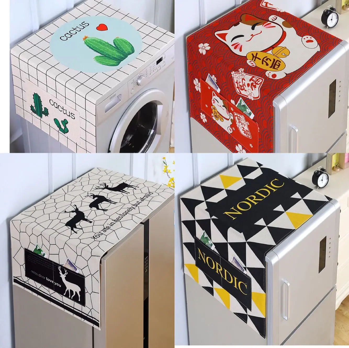 Refrigerator towel cotton and linen printed refrigerator cover refrigerator cloth refrigerator dust cover bag for cover machine
Refrigerator towel cotton and linen printed refrigerator cover refrigerator cloth refrigerator dust cover bag for cover machine