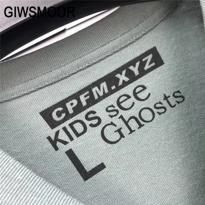 Streetwear Kanye West T-shirts Men Women Lucky me I see ghost High Quality Feel T shirts tshirt Kids See Ghost Tee Vintage Tops 
Streetwear Kanye West T-shirts Men Women Lucky me I see ghost High Quality Feel T shirts tshirt Kids See Ghost Tee Vintage Tops