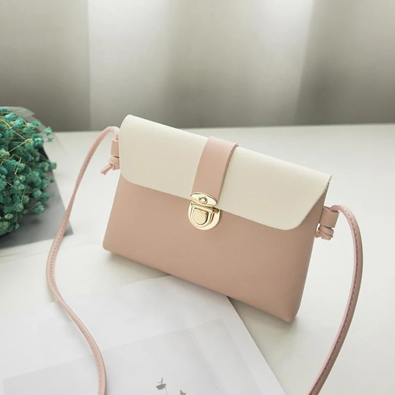 Модные женские сумки через плечо кожаные ПУ на Bolso Mujer маленькая Лоскутная сумка