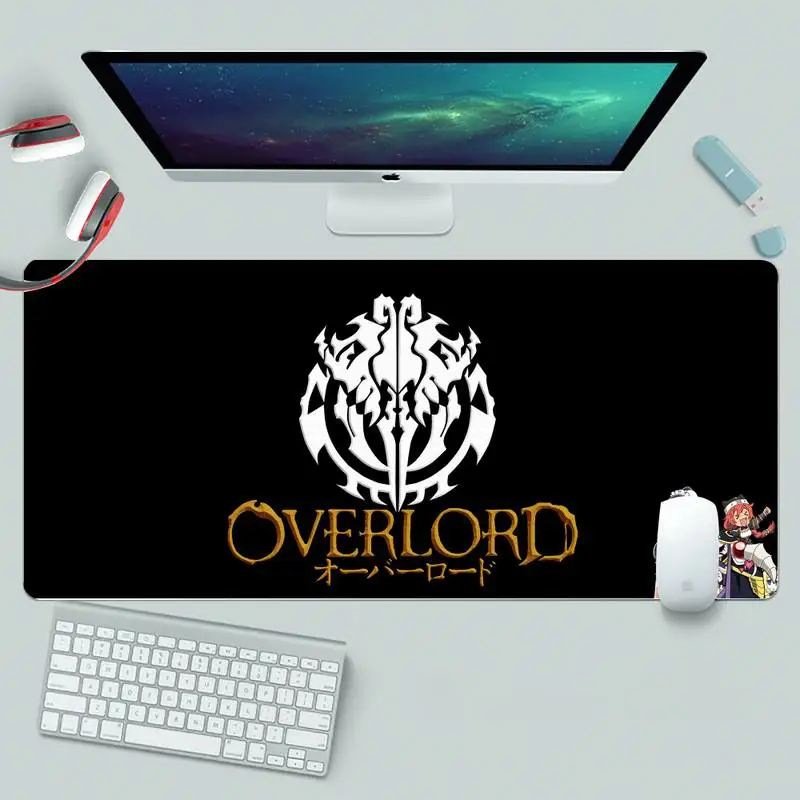 overlord Locking Edge Mouse Pad Game Rubber XL Large Gamer Keyboard PC Desk Mat Takuo Computer Tablet Mouse mat 
overlord Locking Edge Mouse Pad Game Rubber XL Large Gamer Keyboard PC Desk Mat Takuo Computer Tablet Mouse mat