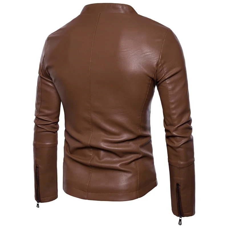 2021 Spring Thin Men's Leather Jackets , Stylish Solid Color Slim Men's PU Leather men Jacket Motorcycle Clothing Top
2021 Spring Thin Men's Leather Jackets , Stylish Solid Color Slim Men's PU Leather men Jacket Motorcycle Clothing Top