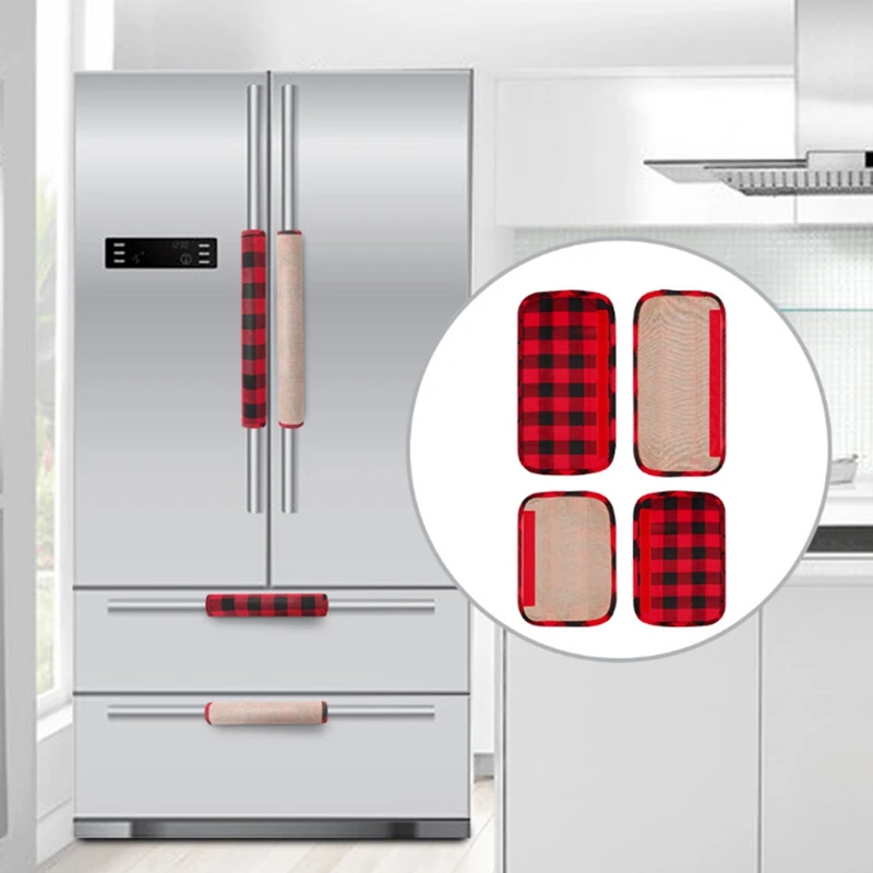 1 Set Refrigerator Handle Cover Practical Doorknob Door Handle Cover Double-Door Fridge Gloves Kitchen Tools
1 Set Refrigerator Handle Cover Practical Doorknob Door Handle Cover Double-Door Fridge Gloves Kitchen Tools